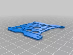 Lightweight flexible battery holder for Tiny Trainer