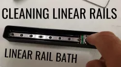 Linear Rail Bath - Clean your linear rails