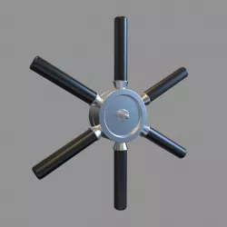 Magnetic lock knob