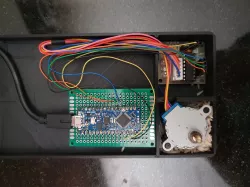 Mechanical clock stepper motor extension