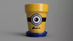 Minion Planter 02