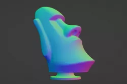 Moai Bobblehead