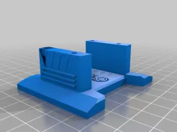 Model Car Big Block Nitro Engine Stand (3D printed)