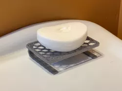 Modern Hexagonal Soap Dish