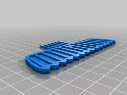 Movember Stache Combs