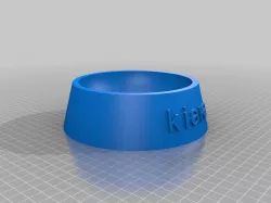 My Customized Fully Parametric Dog / Cat Food Bowl