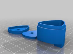 My Customized Guitar Pick Holder with Pen-Spring Mechinism