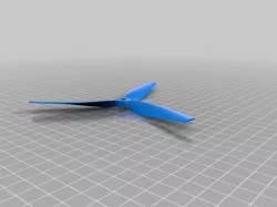 My Customized Parametric Propeller Generator V2 - 3 blade 6x4