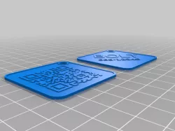 My Customized QR Code Dog Tag
