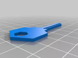 My Customized Six Cylinder Kwikset House Key