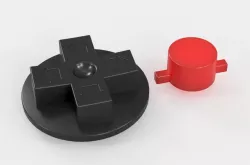 NES Controller Buttons (A/B + D-Pad)