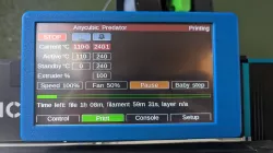 PanelDue 7 Mount Anycubic Predator