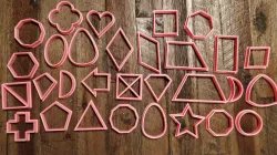 Play-Doh/Montessori Shapes/Cookie Cutters