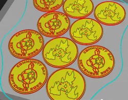 Pokemon Go Community Day #58 coin - Roggenrola