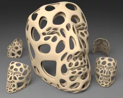 Polygon Mask - Voronoi Style
