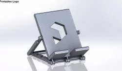 Print-in-Place Adjustable Phone Stand