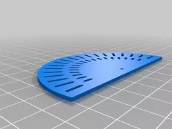 Printable Protractor