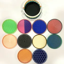 Prusa Infill Coasters with Holder