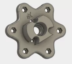 RamjetX Logitech G25/G27/G29 70mm Hub Adaptor Kit (Updated June 2019)