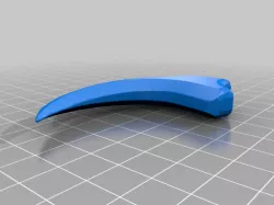 RAPTOR CLAW KEYCHAIN AND NOT KEYCHAIN 