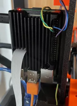 Raspberry Pi 4 armor case mount for Prusa MK3(S+)