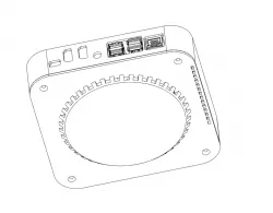 Raspberry Pi 4 Mini case