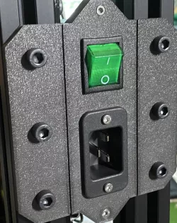 Rat Rig IEC C20 Shroud with rocker switch