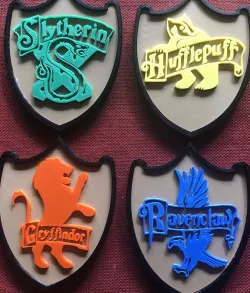 Remix of Harry Potter House Badges by Anubis_
