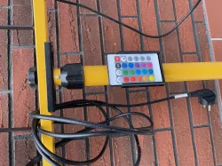 RGB remote holder with clip