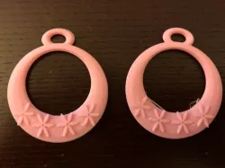 Ring Flower Earrings 