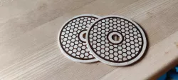 Routing template - Prusa Spool Coasters