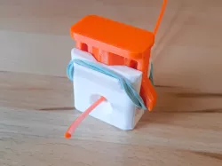 Rubber Band Filament Cutter 45°