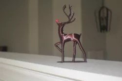 Rudolph Ready for Christmas Eve