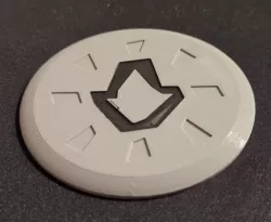 Runescape Coaster - Body Rune