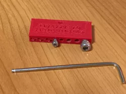 Screw Tolerance Test Block