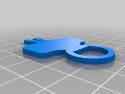 Shimano Bike Hydraulic Disk Brake Caliper Spacer Block (with bigger end loop)
