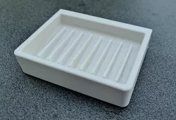 Simple soap dish for the wall