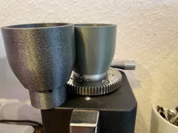 Single Dosing hopper for ECM S-Manuale / S-Automatik 64 coffee grinder (& bellows adapter)
