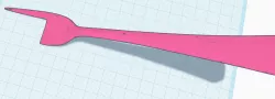single prong fork