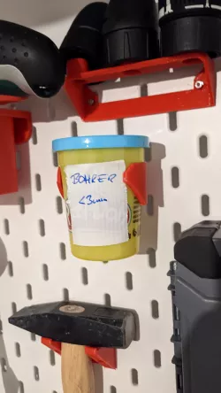 Skadis Playdoh container