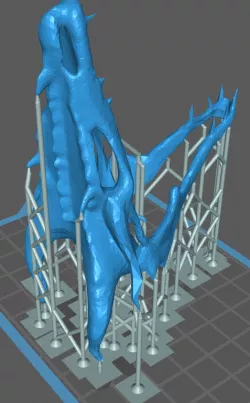 Skyrim Dragon Skull and Burial Mound Planter