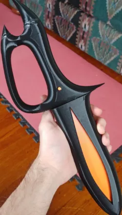Sleek Fantasy Dagger Prop