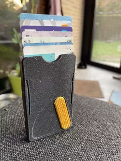 Slim card wallet (8 cards, multicolor)