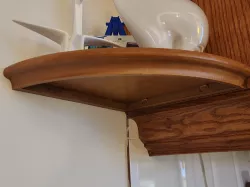 Small corner shelf