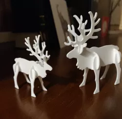 [Smaller] Christmas Card Reindeer