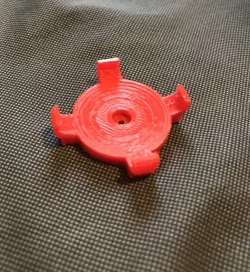 Snap-on airtag mount