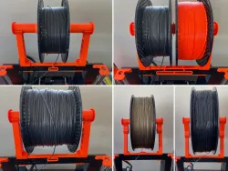 Spoolholder X2 (up to 4kg spools) - Filamenthalter X2 (bis 4kg Rollen)
