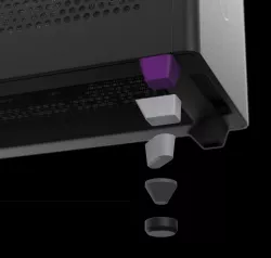 Squared/Tapered Feet Replacement - MasterBox NR200 & MasterBox NR200P - Official