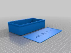 Stackable 45ACP Ammo box