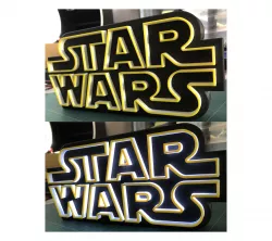 STAR WARS Light Sign